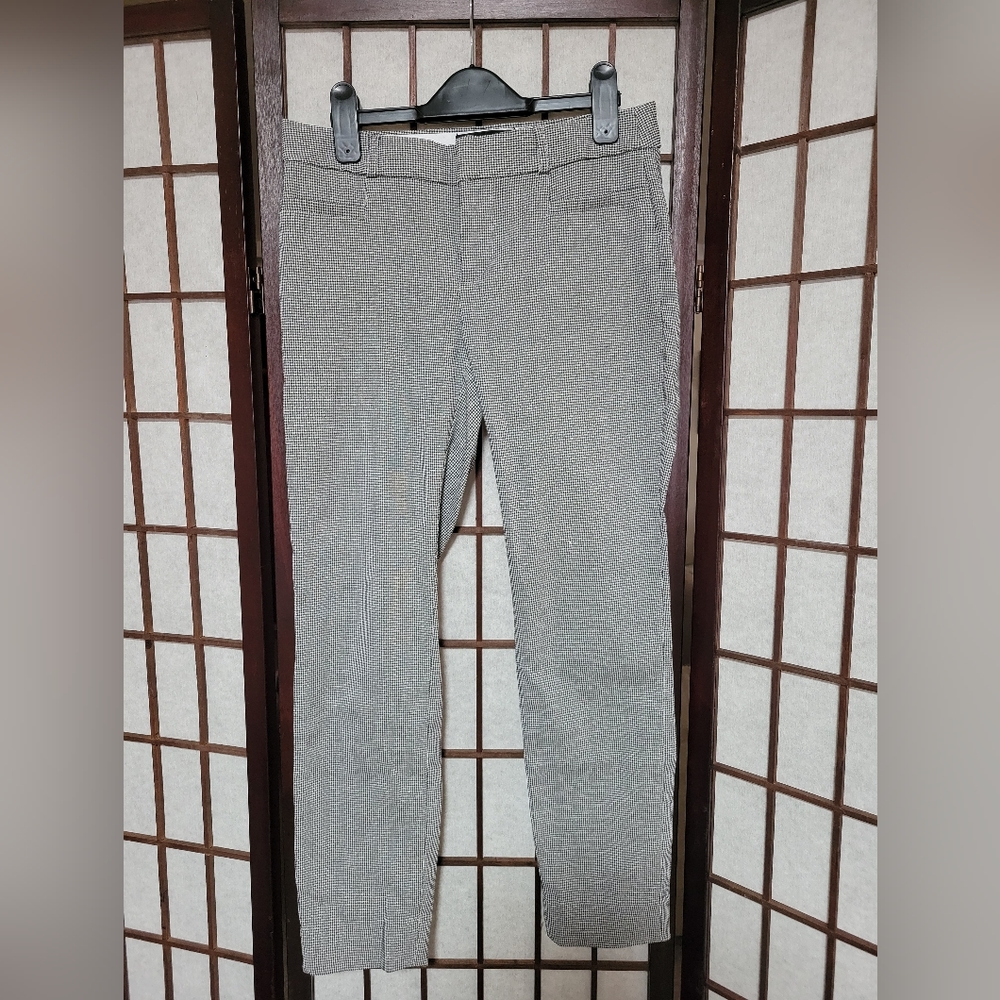 BANANA REPUBLIC Black & White 'Sloan' Pant